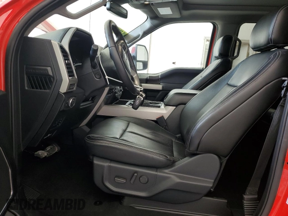 2020 Ford F-350 XL with VIN 1FT8W3BT7LED74896, listed as a Copart auction lot 53989625 with 59,726 mi miles and Salvage title. Bid and sale history available at DreamBid. Image 7.