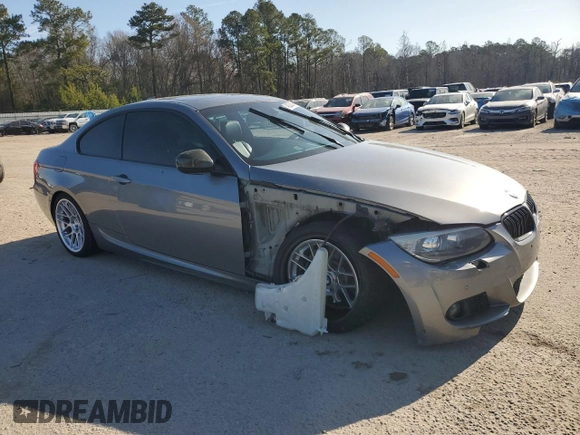 2012 BMW 3 Series 335i xDrive with VIN WBAKF9C58CE859151, listed as a Copart auction lot 48224045 with 0 mi miles and Salvage Title. Bid and sale history available at carsss.com. Image 4.