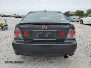 2004 Lexus IS 300/350 with VIN JTHBD192440087977, listed as a Copart auction lot 85547244 with 159,732 mi miles and Salvage Title. Bid and sale history available at carsss.com. Image 6.