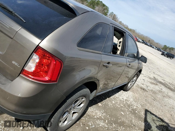 2014 Ford Edge SEL with VIN 2FMDK3JC2EBA34254, listed as a Copart auction lot 48194355 with Not Provided miles and Salvage Title. Bid and sale history available at carsss.com. Image 3.