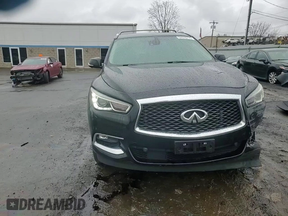 2017 Infiniti QX60 with VIN 5N1DL0MM9HC549675, listed as a Copart auction lot 52076715 with 100,009 mi miles and Salvage Title. Bid and sale history available at DreamBid. Image 11.