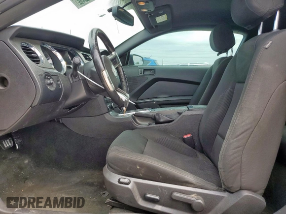 2014 Ford Mustang V6 with VIN 1ZVBP8AM7E5273383, listed as a Copart auction lot 58602265 with 154,480 mi miles and Salvage title. Bid and sale history available at DreamBid. Image 7.