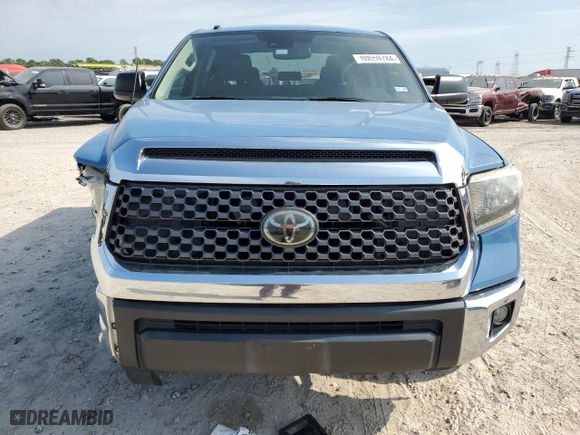 2019 Toyota Tundra 2WD SR5 with VIN 5TFEM5F14KX134818, listed as a Copart auction lot 80659784 with 114,876 mi miles and Salvage Title. Bid and sale history available at carsss.com. Image 5.