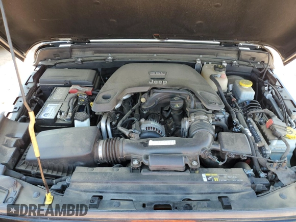 2019 Jeep Wrangler Unlimited Sport S с VIN 1C4HJXDGXKW610844, выставлен на аукционе Copart как лот 57952945 с пробегом 62 171 миль миль и Списание • Salvage title. История ставок и продаж доступна на DreamBid. Изображение 12.