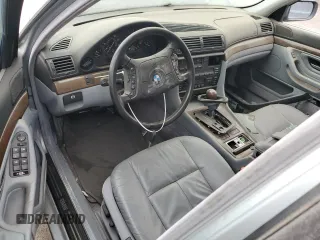 1995 BMW 7 Series 740i with VIN WBAGF6324SDH08566, listed as a Copart auction lot 86074374 with 0 mi miles and Clean Title. Bid and sale history available at carsss.com. Image 8.