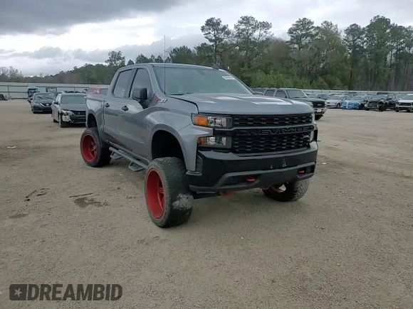 2020 Chevrolet Silverado 1500 Custom Trail Boss with VIN 3GCPYCEF6LG102635, listed as a Copart auction lot 86090994 with 64,881 mi miles and Salvage Title. Bid and sale history available at DreamBid. Image 10.
