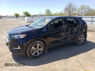 2020 Ford Edge SEL z VIN 2FMPK3J9XLBA38020, wystawiony jako Copart lot #56423945 z przebiegiem 76 033 mil mil oraz Czysty tytuł • Clean title. Historia ofert i sprzedaży dostępna na DreamBid. Obrazek 1.