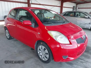 2008 Toyota Yaris with VIN JTDJT923985156107, listed as a IAAI auction lot 42153087 with 465,725 mi miles. Bid and sale history available at carsss.com. Image 1.