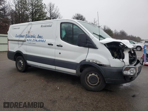 2018 Ford Transit with VIN 1FTYR1YM5JKA77054, listed as a Copart auction lot 81614404 with Not provided miles and Salvage title. Bid and sale history available at DreamBid. Image 4.