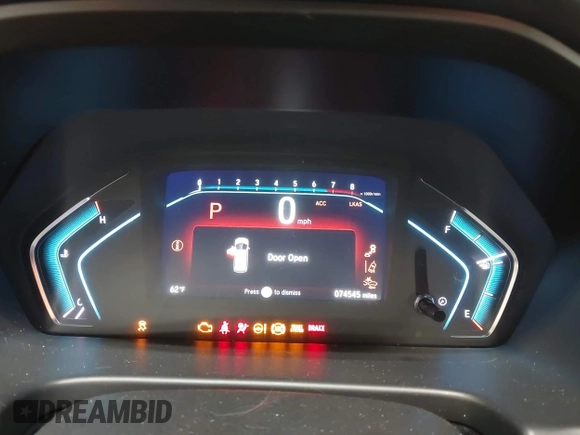 2019 Honda Odyssey Touring with VIN 5FNRL6H8XKB079113, listed as a IAAI auction lot 42359455 with 74,545 mi miles and . Bid and sale history available at DreamBid. Image 7.