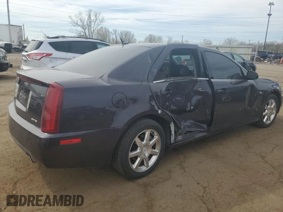 2006 Cadillac STS with VIN 1G6DW677160132007, listed as a Copart auction lot 54205615 with 78,700 mi miles and Clean Title. Bid and sale history available at carsss.com. Image 3.
