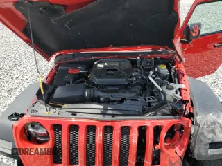 2021 Jeep Wrangler Unlimited Sport S with VIN 1C4HJXDN6MW685705, listed as a Copart auction lot 65996845 with 53,859 mi miles and Non repairable. Bid and sale history available at DreamBid. Image 11.