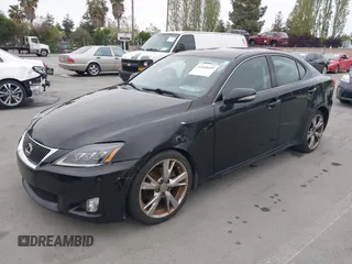2010 Lexus IS 250 with VIN JTHBF5C24A5123787, listed as a IAAI auction lot 42068689 with 284,509 mi miles and . Bid and sale history available at DreamBid. Image 2.