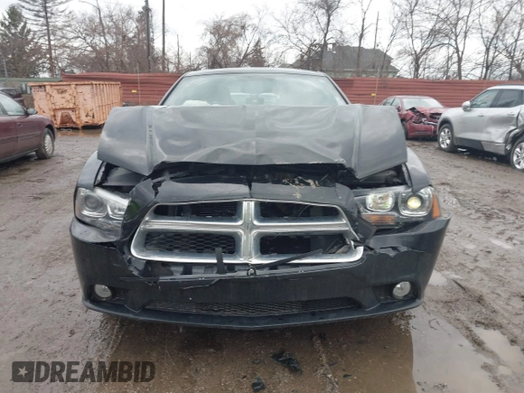 2013 Dodge Charger RT with VIN 2C3CDXDT7DH588158, listed as a IAAI auction lot 41663249 with 109,443 mi miles. Bid and sale history available at carsss.com. Image 12.