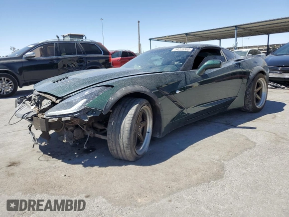 2014 Chevrolet Corvette 1LT с VIN 1G1YA2D76E5109391, выставлен на аукционе Copart как лот 54278365 с пробегом 51 605 миль миль и Списание • Salvage title. История ставок и продаж доступна на DreamBid. Изображение 1.