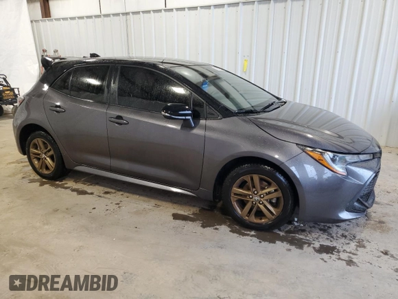 2022 Toyota Corolla Hatchback SE with VIN JTND4MBEXN3153783, listed as a Copart auction lot 73312724 with 48,570 mi miles and Salvage Title. Bid and sale history available at carsss.com. Image 4.