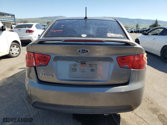 2012 Kia Forte EX with VIN KNAFU4A22C5585562, listed as a Copart auction lot 50576605 with 237,246 mi miles and Salvage Title. Bid and sale history available at carsss.com. Image 6.