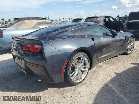 2015 Chevrolet Corvette 2LT with VIN 1G1YD2D76F5106922, listed as a Copart auction lot 73888084 with 0 mi miles and Non Repairable. Bid and sale history available at carsss.com. Image 3.