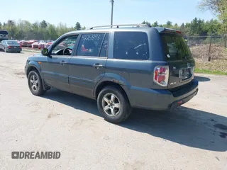 2006 Honda Pilot EX with VIN 2HKYF18466H508824, listed as a IAAI auction lot 42251893 with 287,789 mi miles and . Bid and sale history available at DreamBid. Image 3.