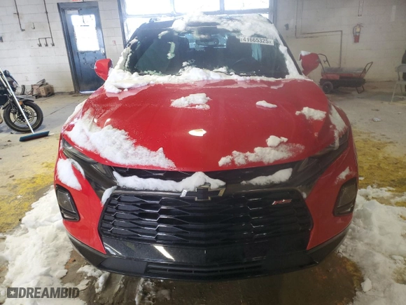 2022 Chevrolet Blazer RS with VIN 3GNKBERS9NS169056, listed as a Copart auction lot 41665325 with 28,686 mi miles and Salvage Title. Bid and sale history available at carsss.com. Image 5.
