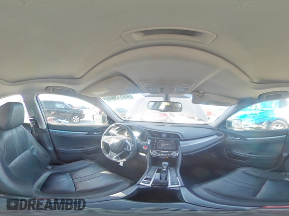 2017 Honda Civic EX-L with VIN 19XFC1F76HE015083, listed as a Copart auction lot 49513045 with 102,827 mi miles and Salvage title. Bid and sale history available at DreamBid. Image 13.