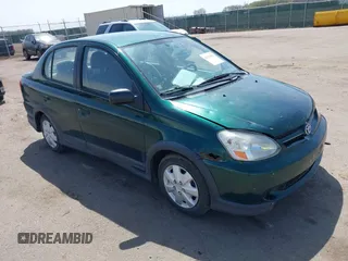2003 Toyota ECHO with VIN JTDBT123135040950, listed as a IAAI auction lot 42136631 with 278,956 mi miles. Bid and sale history available at carsss.com. Image 1.