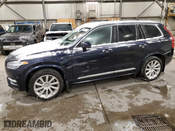 2019 Volvo XC90 Inscription with VIN YV4A22PL8K1486688, listed as a Copart auction lot 42682775 with 51,087 mi miles and Salvage Title. Bid and sale history available at carsss.com. Image 1.