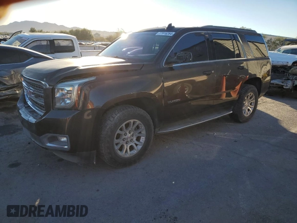 2017 GMC Yukon SLE with VIN 1GKS1AKC0HR240552, listed as a Copart auction lot 77916264 with 72,275 mi miles and Salvage Title. Bid and sale history available at carsss.com. Image 1.