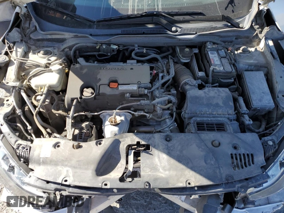 2018 Honda Civic EX with VIN 2HGFC2F77JH507767, listed as a Copart auction lot 50453785 with 153,104 mi miles and Salvage Title. Bid and sale history available at DreamBid. Image 13.