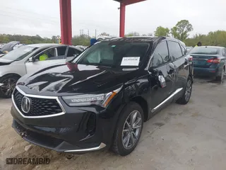 2023 Acura RDX w/Technology Package with VIN 5J8TC1H5XPL008241, listed as a IAAI auction lot 41395938 with 11,124 mi miles. Bid and sale history available at carsss.com. Image 17.