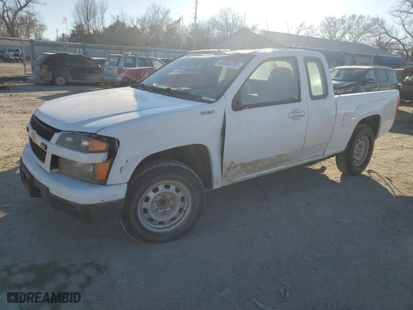 2009 Chevrolet Colorado Work Truck with VIN 1GCCS19E298149794, listed as a Copart auction lot 42000795 with 50,971 mi miles and Salvage Title. Bid and sale history available at carsss.com. Image 1.