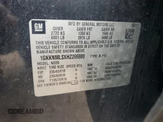 2017 GMC Acadia SLT with VIN 1GKKNMLSXHZ266880, listed as a Copart auction lot 44756915 with 178,587 mi miles and Salvage Title. Bid and sale history available at carsss.com. Image 13.
