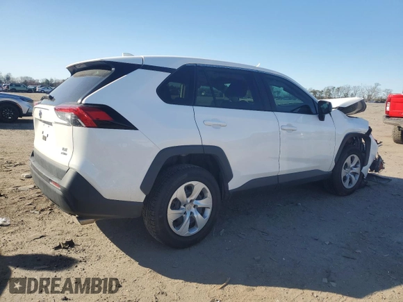 2022 Toyota RAV4 LE with VIN 2T3F1RFV4NW260922, listed as a Copart auction lot 49579835 with 64,289 mi miles and Salvage Title. Bid and sale history available at carsss.com. Image 3.