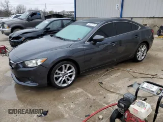 2014 Mazda Mazda6 i Touring with VIN JM1GJ1V6XE1135521, listed as a Copart auction lot 48473935 with 127,376 mi miles and Salvage Title. Bid and sale history available at carsss.com. Image 1.
