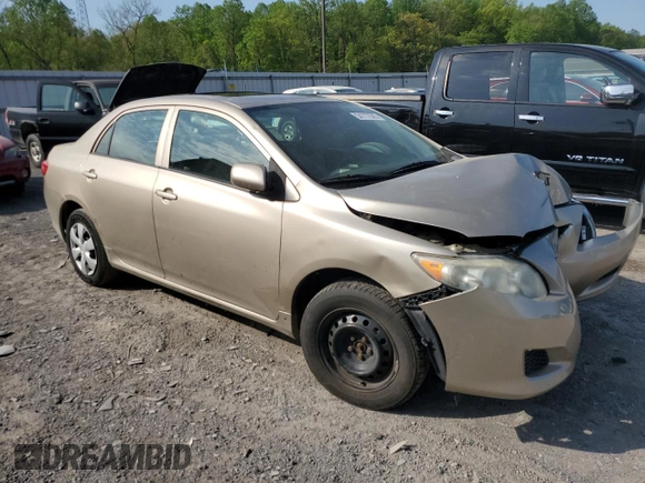2009 Toyota Corolla with VIN 2T1BU40E09C028920, listed as a Copart auction lot 54777505 with Not Provided miles and Salvage Title. Bid and sale history available at carsss.com. Image 4.