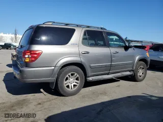 2004 Toyota Sequoia Limited with VIN 5TDZT38A24S222023, listed as a Copart auction lot 46853565 with 309,447 mi miles and Salvage Title. Bid and sale history available at carsss.com. Image 3.