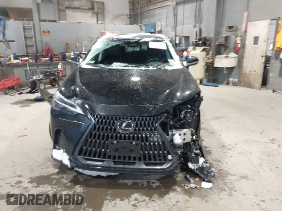 2024 Lexus NX with VIN 2T2AGCEZ5RC053557, listed as a IAAI auction lot 41340693 with 17,026 mi miles. Bid and sale history available at carsss.com. Image 12.