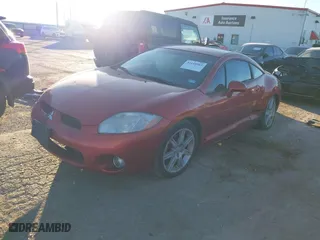 2008 Mitsubishi Eclipse GT with VIN 4A3AK34T78E032895, listed as a IAAI auction lot 41148569 with 75569 miles. Bid and sale history available at carsss.com. Image 16.