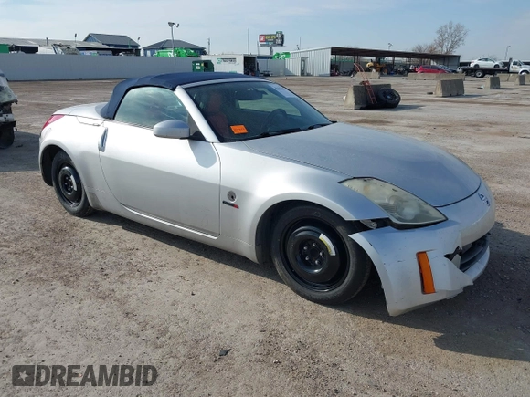 2007 Nissan 350Z Touring with VIN JN1BZ36A27M654486, listed as a IAAI auction lot 41416395 with 132,401 mi miles. Bid and sale history available at carsss.com. Image 1.
