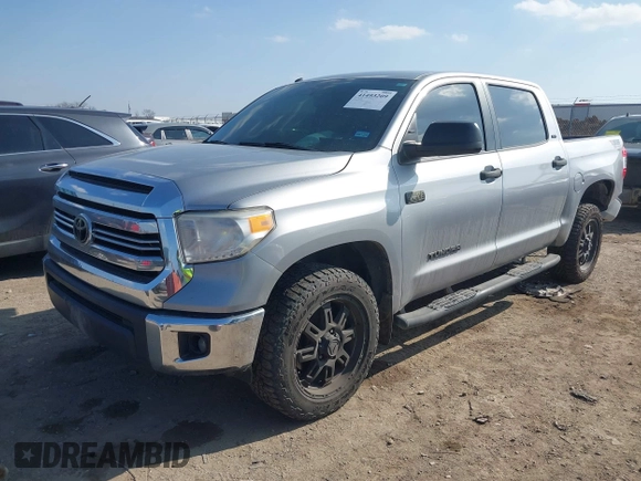 2016 Toyota Tundra 4WD Truck SR5 with VIN 5TFDW5F11GX559846, listed as a IAAI auction lot 41493209 with 258,296 mi miles. Bid and sale history available at carsss.com. Image 2.