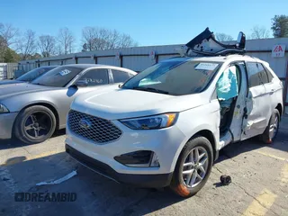 2023 Ford Edge SEL with VIN 2FMPK4J98PBA41560, listed as a IAAI auction lot 41268175 with 19,976 mi miles. Bid and sale history available at carsss.com. Image 16.