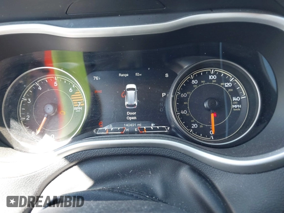 2016 Jeep Cherokee Limited with VIN 1C4PJLDB8GW239294, listed as a IAAI auction lot 41675712 with 140,491 mi miles. Bid and sale history available at carsss.com. Image 7.