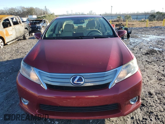 2010 Lexus HS 250h with VIN JTHBB1BA7A2021334, listed as a Copart auction lot 88048675 with 92,426 mi miles and Salvage Title. Bid and sale history available at DreamBid. Image 5.