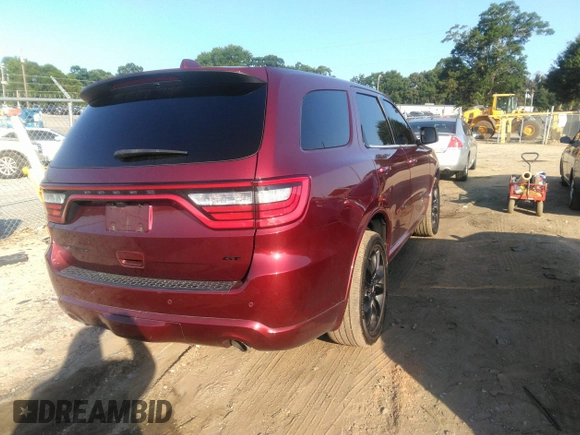 2021 Dodge Durango GT z VIN 1C4RDHDG2MC762218, wystawiony jako IAAI lot #42550632 z przebiegiem 85 194 mil mil oraz . Historia ofert i sprzedaży dostępna na DreamBid. Obrazek 4.