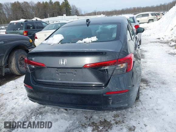 2023 Honda Civic Sedan EX with VIN 2HGFE1F70PH323977, listed as a IAAI auction lot 41562893 with 6,192 mi miles. Bid and sale history available at carsss.com. Image 15.