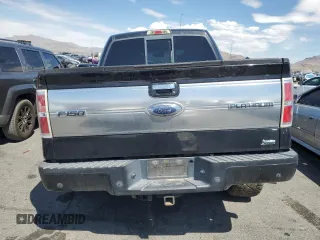 2010 Ford F-150 XL with VIN 1FTFW1EV6AFA09786, listed as a Copart auction lot 54954795 with 152,305 mi miles and Salvage title. Bid and sale history available at DreamBid. Image 6.
