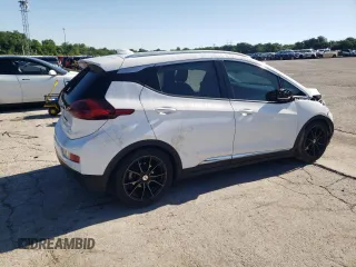 2020 Chevrolet Bolt EV Premier with VIN 1G1FZ6S00L4145156, listed as a Copart auction lot 59039905 with 48,756 mi miles and Salvage title. Bid and sale history available at DreamBid. Image 3.