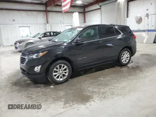 2018 Chevrolet Equinox LT with VIN 2GNAXSEVXJ6284091, listed as a Copart auction lot 49964115 with 121,474 mi miles and Salvage Title. Bid and sale history available at carsss.com. Image 1.