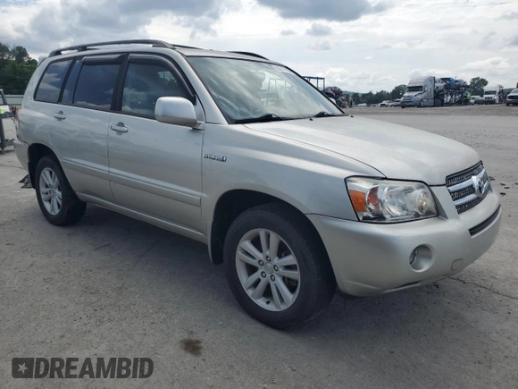 2007 Toyota Highlander with VIN JTEHW21A970044363, listed as a Copart auction lot 59811165 with 205,846 mi miles and Clean title. Bid and sale history available at DreamBid. Image 4.