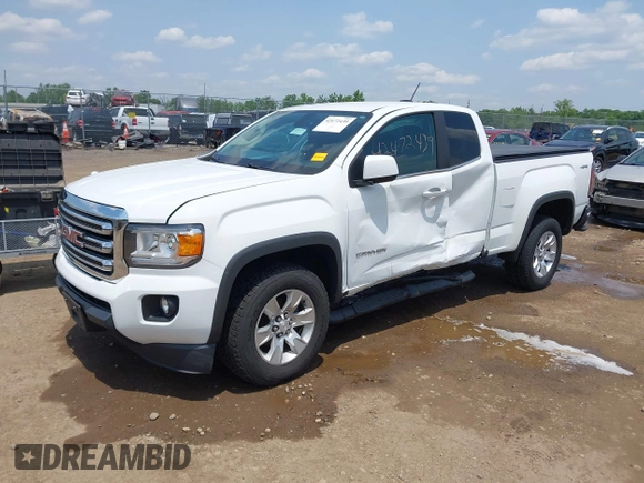 2016 GMC Canyon 4WD SLE with VIN 1GTH6CE32G1331480, listed as a IAAI auction lot 42472439 with 74,582 mi miles and . Bid and sale history available at DreamBid. Image 17.